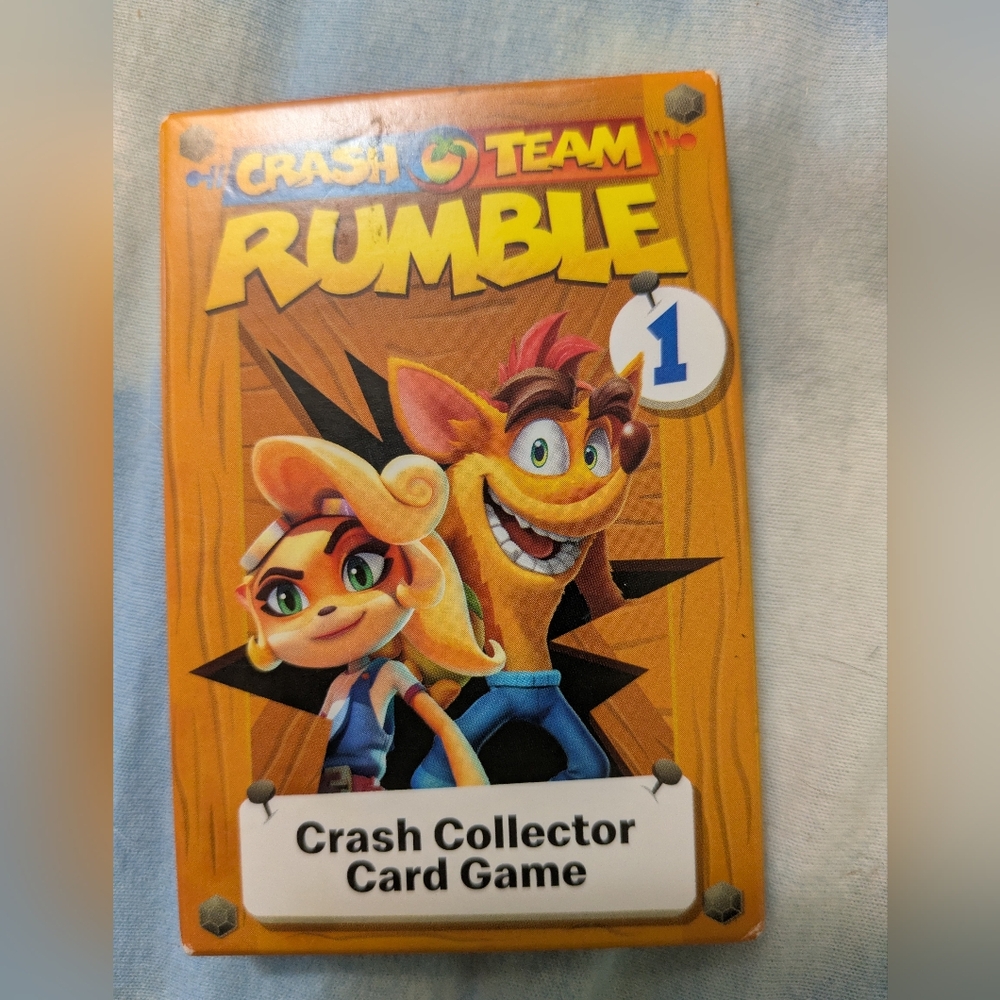Crash Team Rumble Card Game McDonald's  Set 1